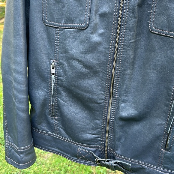 Bod & Christensen Leather Jacket Size L - Picture 11 of 16